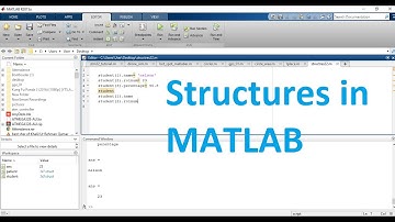 How to use structures in matlab | structure datatype in matlab