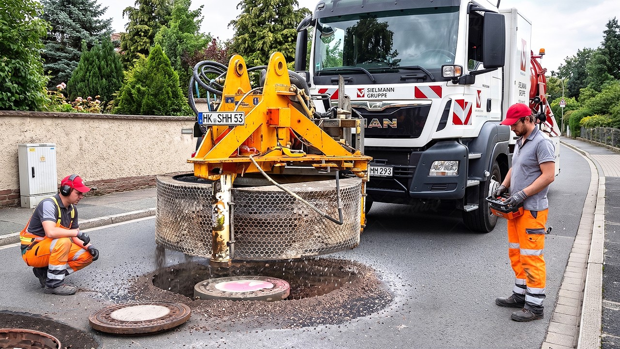 The Reason Why German Manholes Are Always Perfect - YouTube