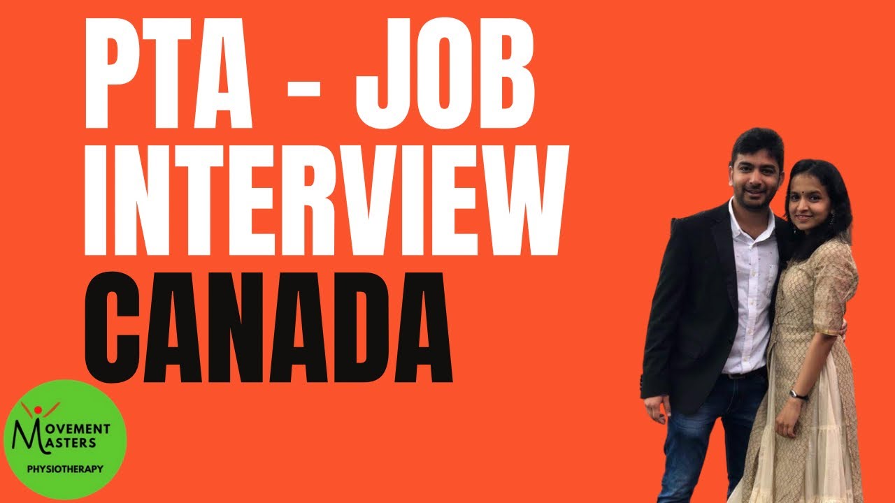 Собеседование на должность помощника физиотерапевта (PTA) в Канаде | Пример собеседования |