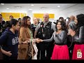 Shreyaghoshal at airport toronto allheartstour