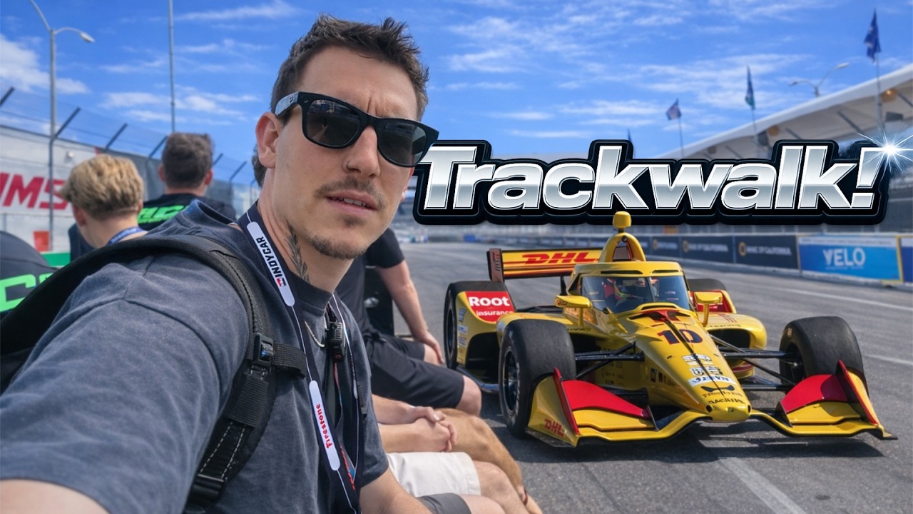Trackwalk TRACKWALK und MICK SCHUMACHER in Long Beach! 🌴 | Life in Laps Tag 2 ...