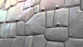 Inca Wall: Pictographs Of Animals In Stone