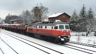 Arbeitszug Mit 232 141 In Niesky