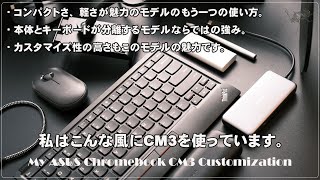 [かぶ] ASUS Chromebook Detachable CM3をミニデスクトップPCとして使う。私が使っているアクセサリー類を紹介します。
