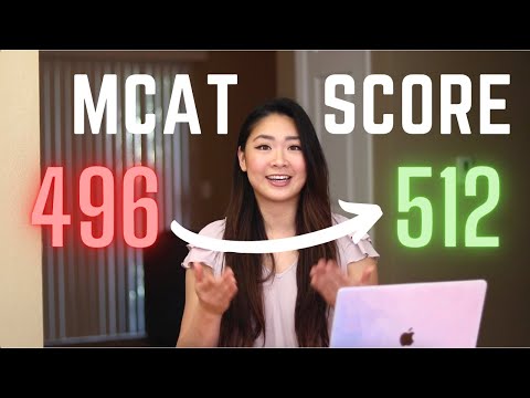 How I INCREASED My MCAT by +16 Points! (496 to 512)