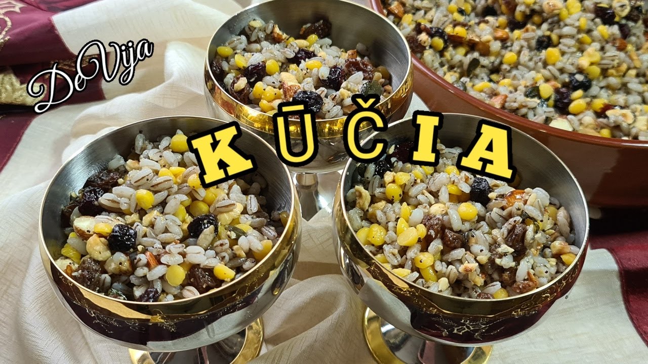 Kūčia- patiekalas pritraukiantis į namus skalsą* Kūčių stalas #DeVija