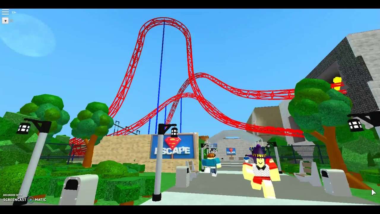 Superman Escape Recreation Roblox Themeparktycoon2 Updated Youtube - roblox superman the movie