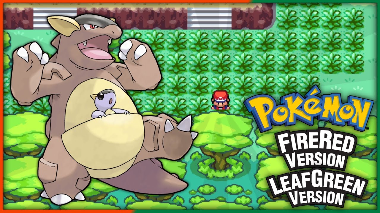 How to Kangaskhan in Fire Red & Green YouTube