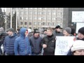 Собрание молодежи в защиту памятника Ленину в Славянске