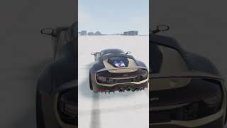 BeamNG.drive: Extreme Supercar vs Concrete Wall Crash Test! 🏎💥 #automobile #crashdrive #beamngdrive