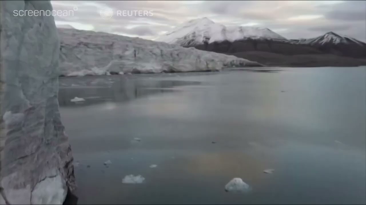 Climate crisis - Glaciers in Arctic Circle