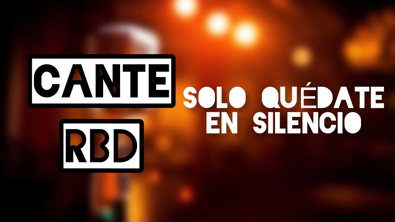 #CANTERBD: Solo quédate en silencio (RBD) - KARAOKÊ Júlia Cascon