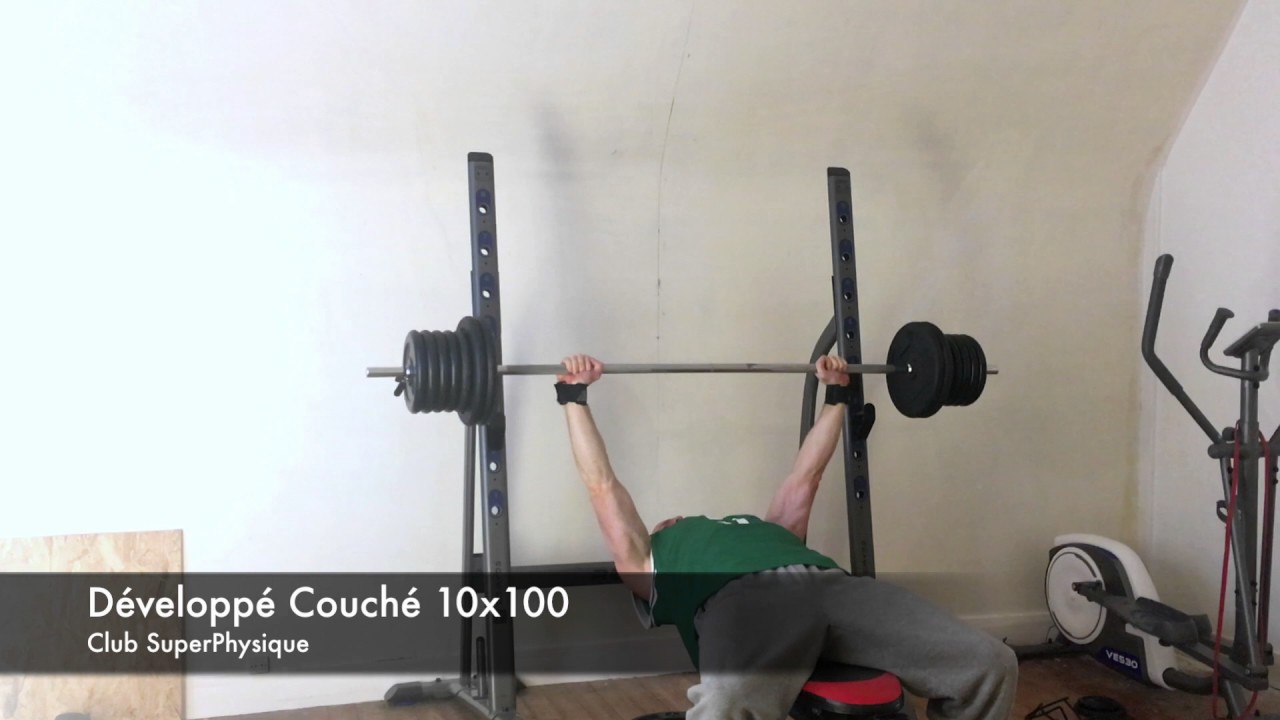 Club SuperPhysique-Développé Couché 10x100 Kg