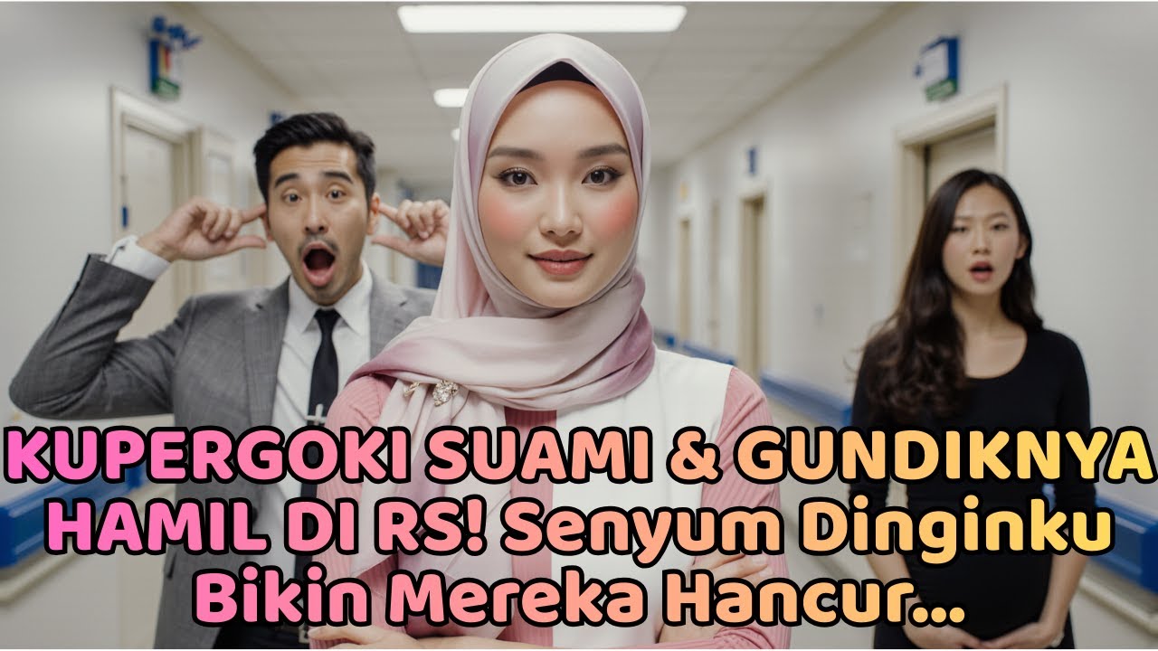 KUPERGOKI SUAMI & GUNDIKNYA HAMIL DI RS! Senyum Dinginku Bikin Mereka Hancur.