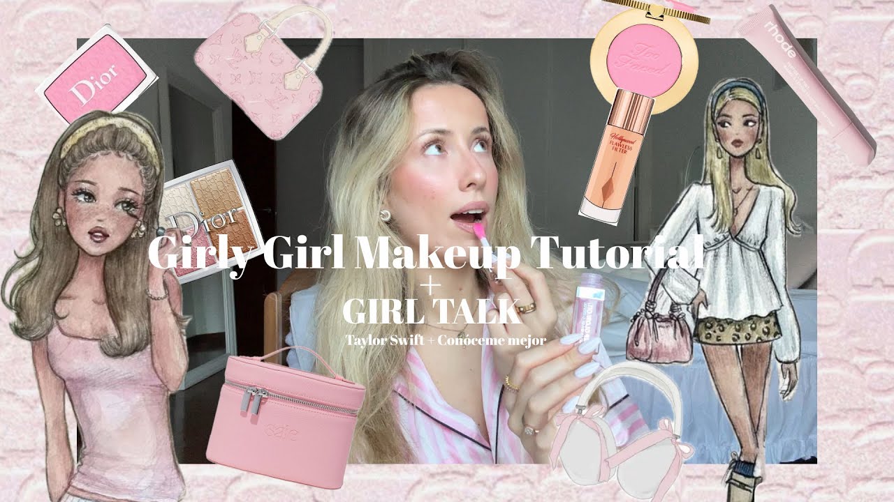 Girly girl Makeup Tutorial + Girl Talk 🎀⭐️| Taylor Swift, Sobre mi….|