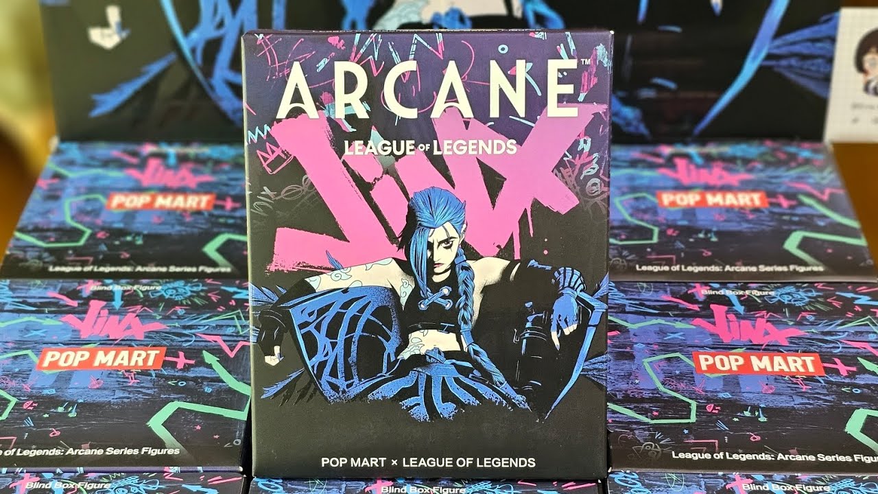 ⚡️Pop Mart x League of Legends: Arcane blind box case unboxing