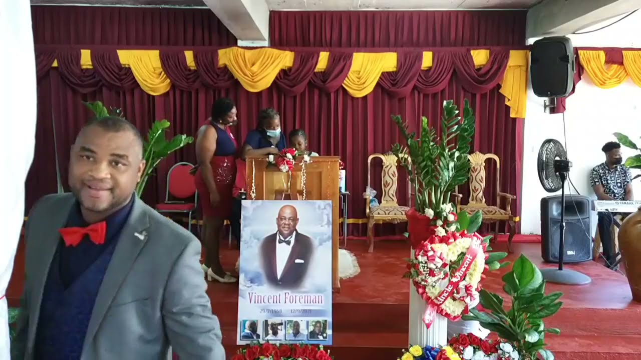 Vincent Foreman - Memorial Service -October 22,2021