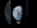 Artemis 2 Vs Apollo images of the Earth #artemis #Apollo #Earth #Moon #space #planet #solarsystem