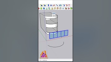 How to design a Curved Window in SketchUp with Shape Bender Plugin #sketchup #sketchup3d #architects
