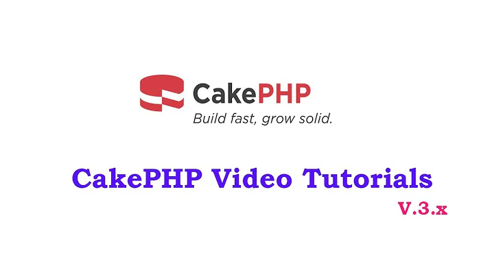 #21 CakePHP 3.x - Full Validation and Password Hash