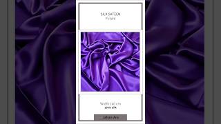 Silk Sateen - BLP - Purple ( Width : 140 cm - 80 GSM )