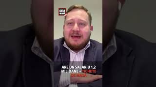 Are un salariu 1,2 milioane + tichete de masă