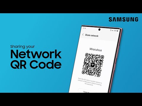 How to share your Wi-Fi with friends using a QR code | Samsung US
