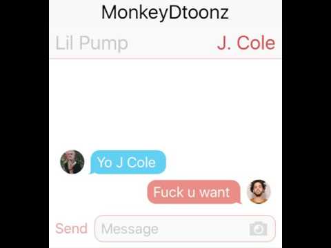 Lil Pump Texts J Cole! (Snaphat Stories)