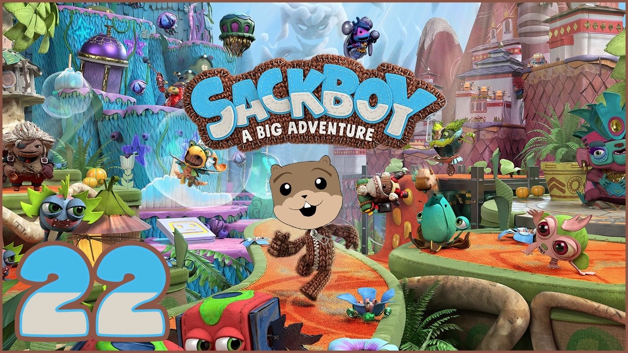Sackboy: A Big Adventure [Ep22] | A Ride With a Crab | Gopher Sans Tuk ...