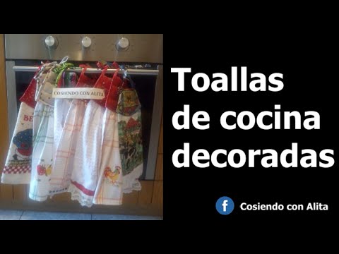 N°1: COMO HACER TOALLAS DE COCINA 