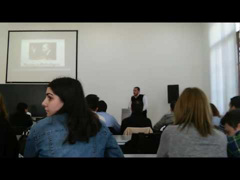 ზვიად გამსახურდიას დაბადებიდან 77 წლისთავისადმი მიძღვნილი კონფერენციის გახსნა.თსუ - 31. 03. 2016