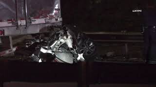 Fatal Tractor Trailer Crash / Clearview Expy and Hillside Ave, Queens (Part 1)