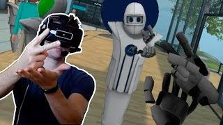 Cross Platform VR Chat App, Alt Space, HTC VIVE Oculus Rift GearVR DK2 screenshot 5