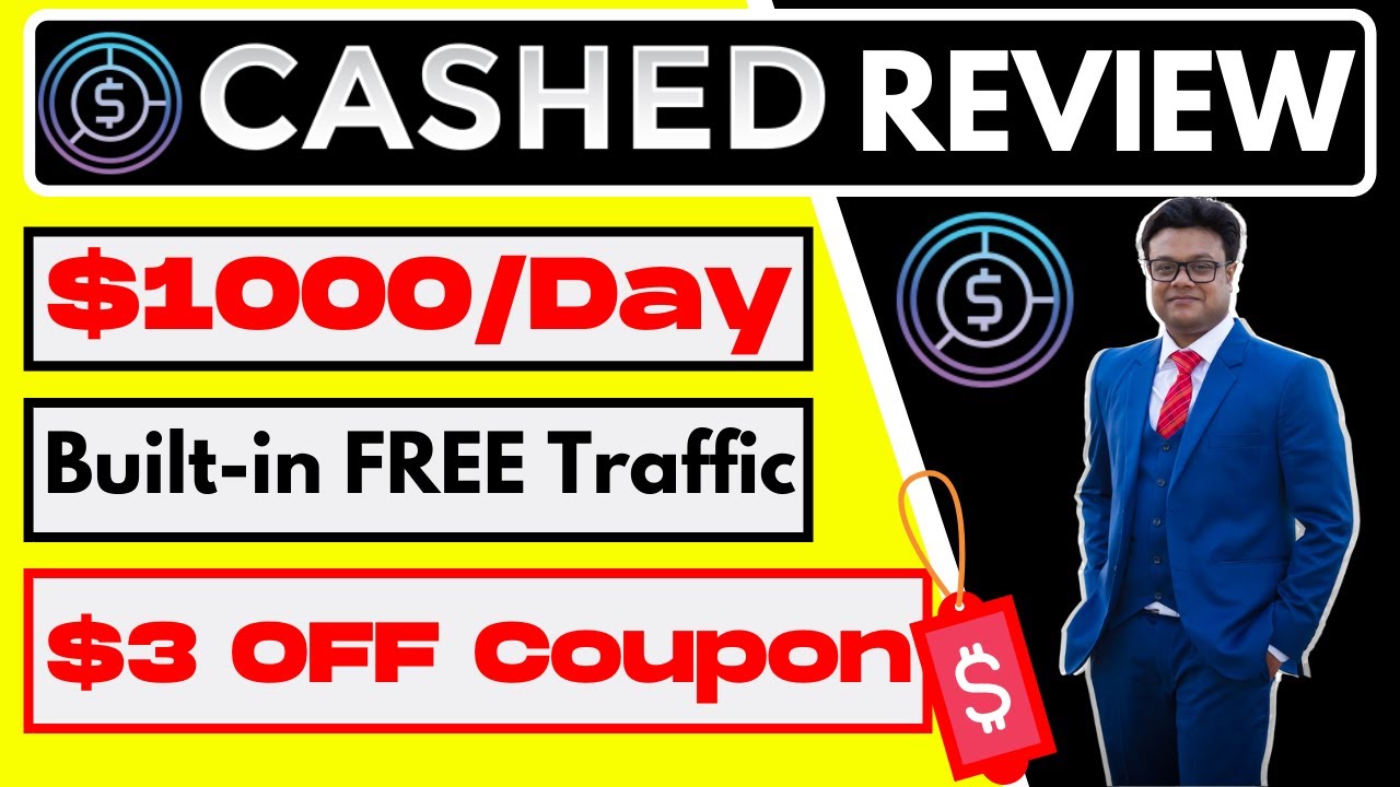 CASHED Review ⚡⚡⚡ Built In FREE Traffic 🔥🔥 UNLIMITED - YouTube