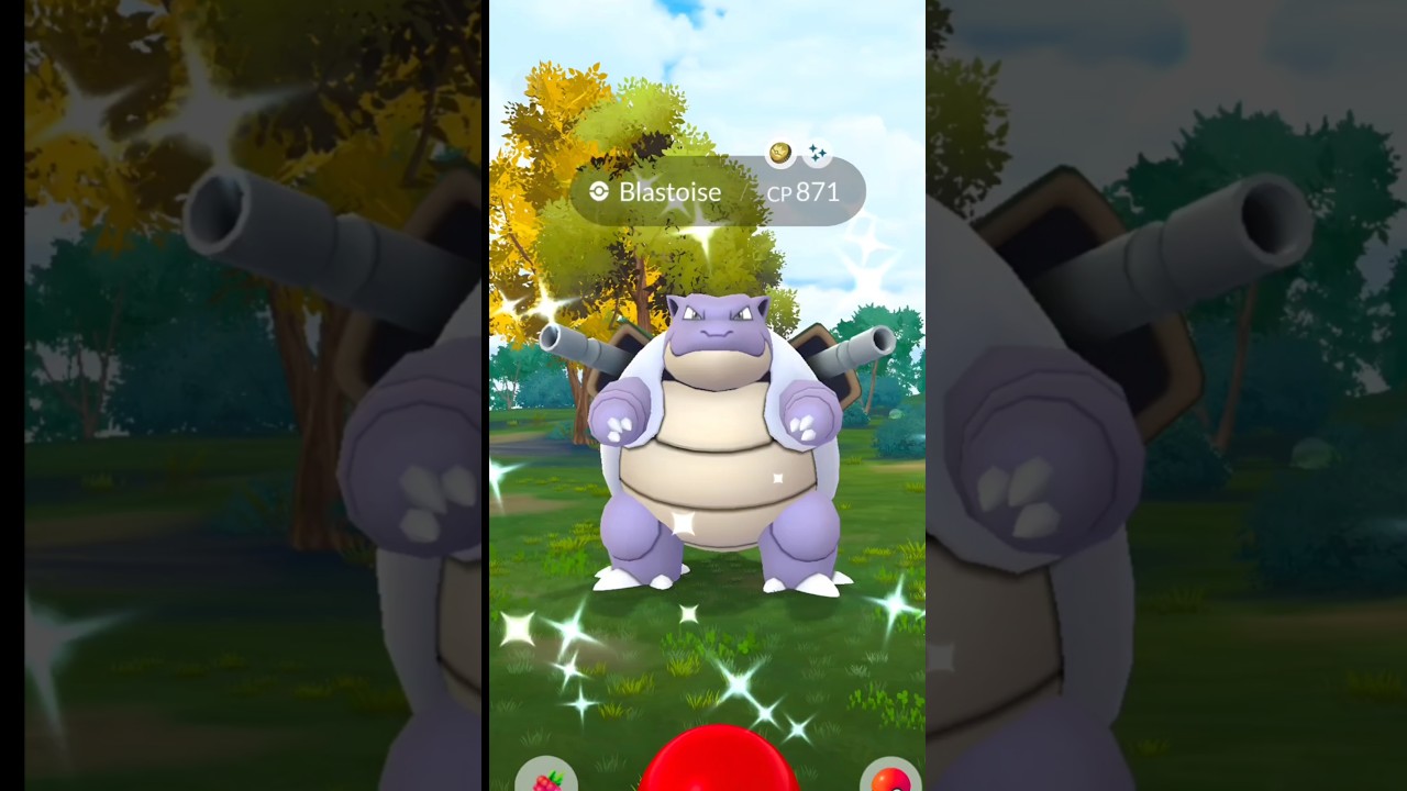 Hell No! Found Shiny Blastoise In wild! 