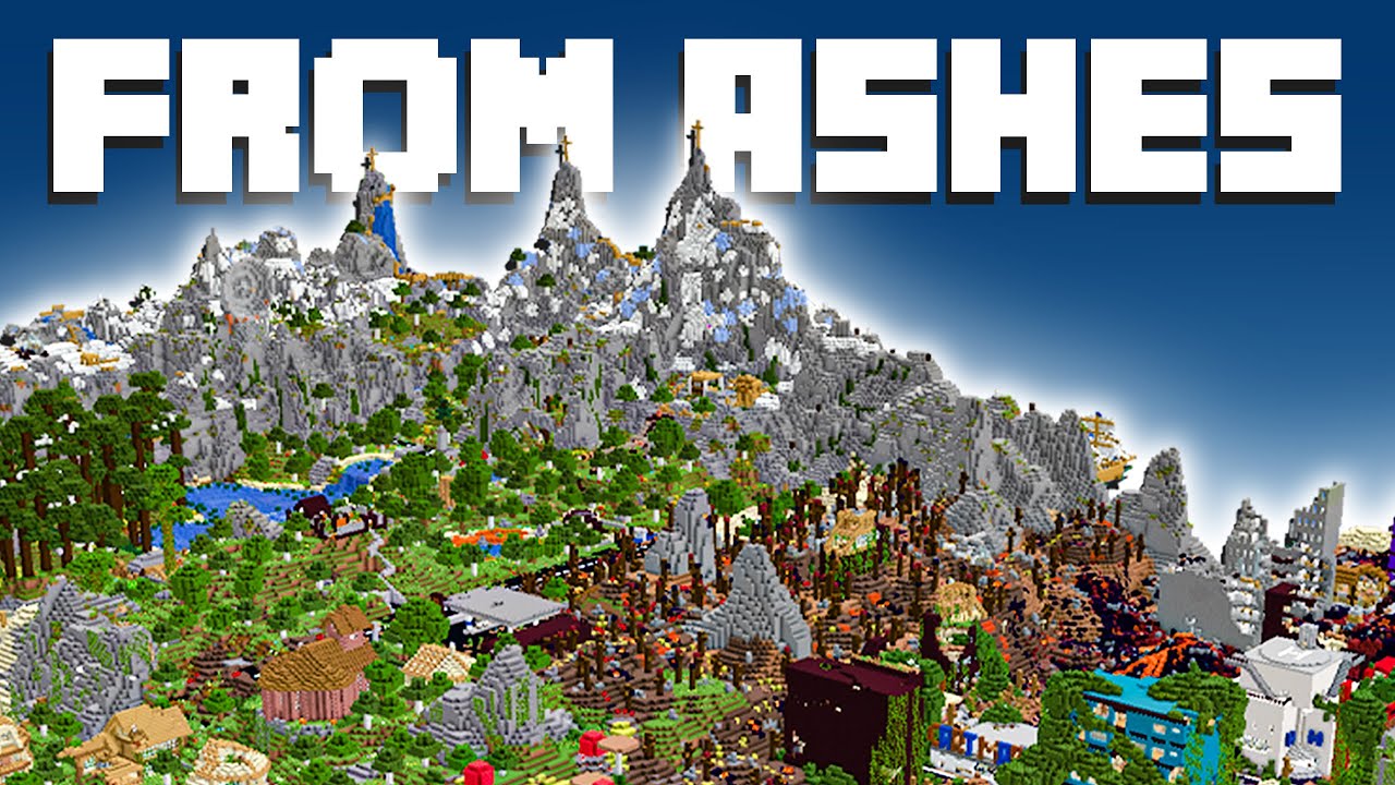 From Ashes: Reborn | Minecraft CTM | Stream 01 - YouTube
