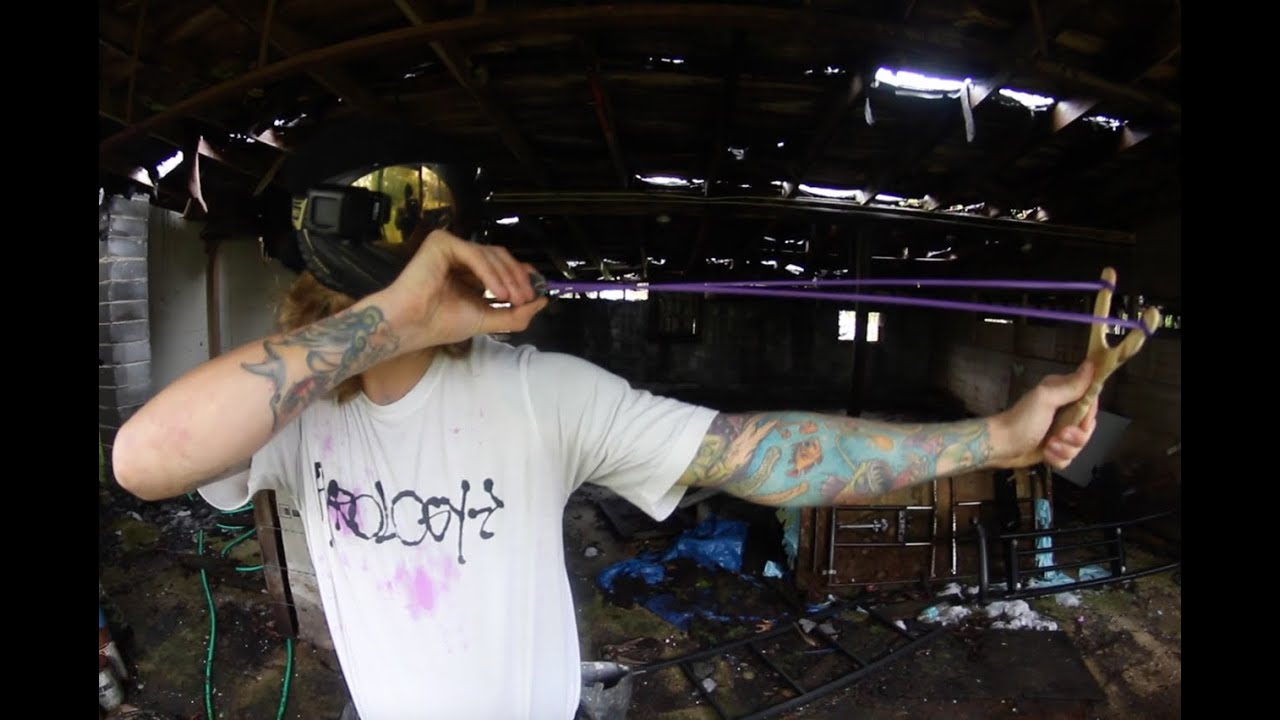 SLINGSHOT PAINTBALL vs BIG BRUDDA YouTube