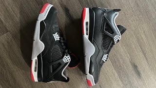 Air Jordan 4 Black Cement Nubuck OG VS Leather Reimagined Sneaker #pickone