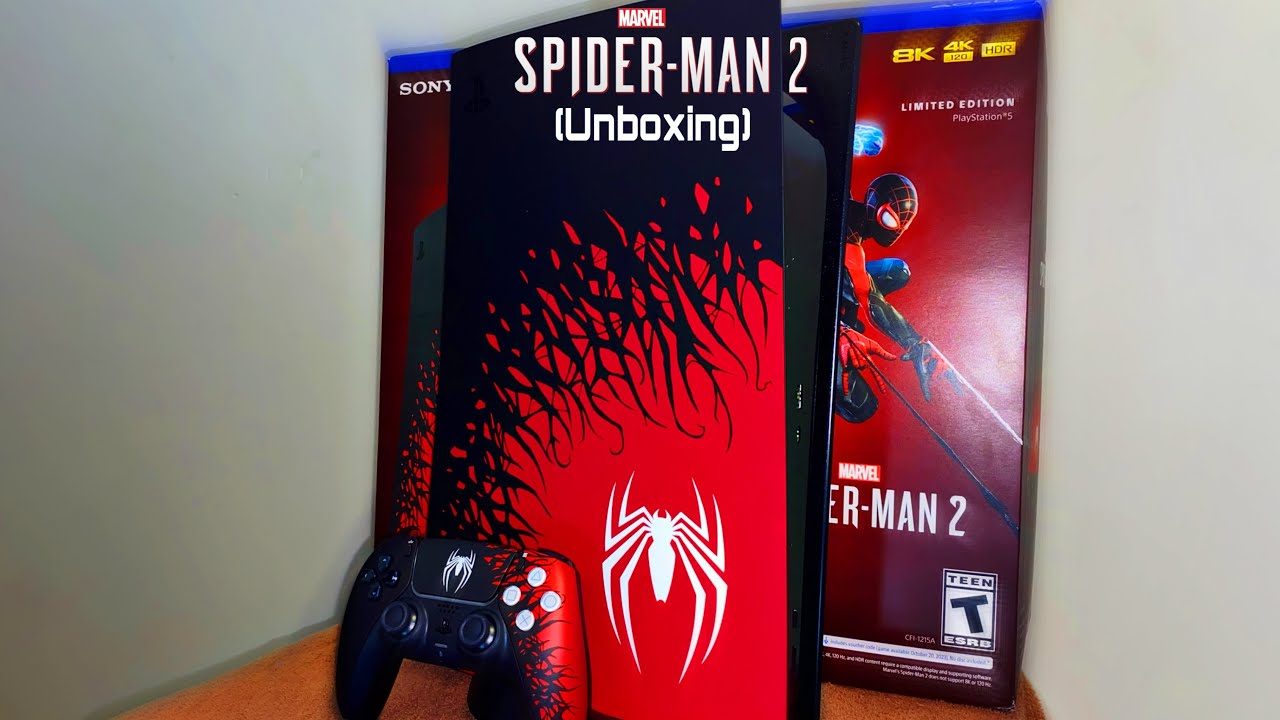 NEW PS5 Slim Spider-Man 2 Bundle BLACK FRIDAY DEAL Unboxing 