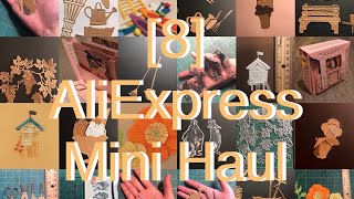 #65 [8]AliExpress Metal Cutting Die and Clear Stamp Mini Haul, Quick Review and Info.