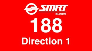 SMRT Buses Trunk 188 Direction 1 Hyperlapse