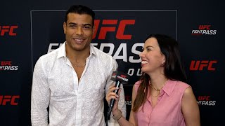 Paulo Borrachinha analisa duelo com Sean Strickland no UFC 302: "Estilo difícil de enfrentar"