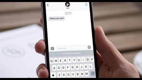 iPhone X Tips & Tricks — Share Your Location In Messages Without Entering The Address!