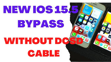 New Ios 15.5 Icloud Bypass | No DCSD Cable | Fix Icloud Login