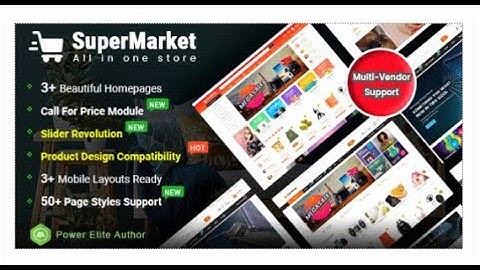 SuperMarket - Multi-purpose Responsive OpenCart 3 Theme (Mobile  | Themeforest Templates