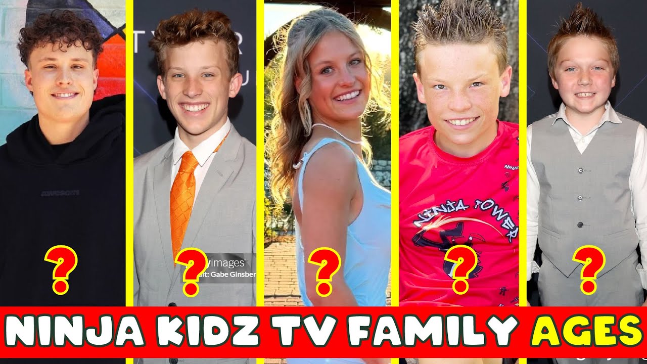 Ninja Kidz tv Family Real Name and New Ages 2025