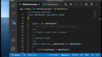 Laravel validations crash course (+ custom validation rule with parameter, customized errors)
