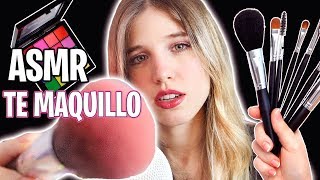 ASMR TE MAQUILLO (MI PRIMER ROLEPLAY EN ESPAÑOL) 💄