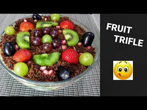 Custard Fruit Trifle/How