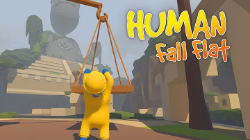 Human Fall Flat - Exploring Aztec Ruins! - Let